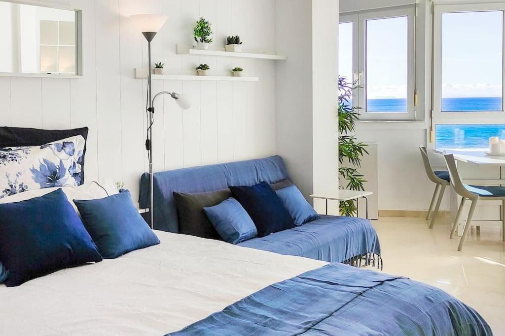 Algaida Beachfront - Seaview Studio Costa Del Sol Apartman Sitio de Calahonda Kültér fotó